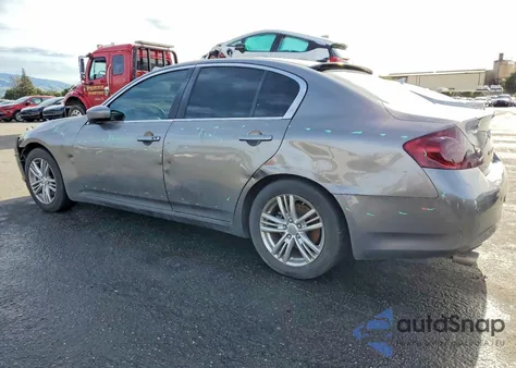2013 Infiniti G37 Base z USA, uszkodzony, nr VIN JN1CV6AP0DM723183